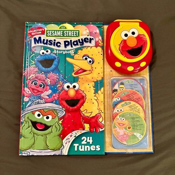 Toys Sesame Street Music Player Storybook Poshmark
